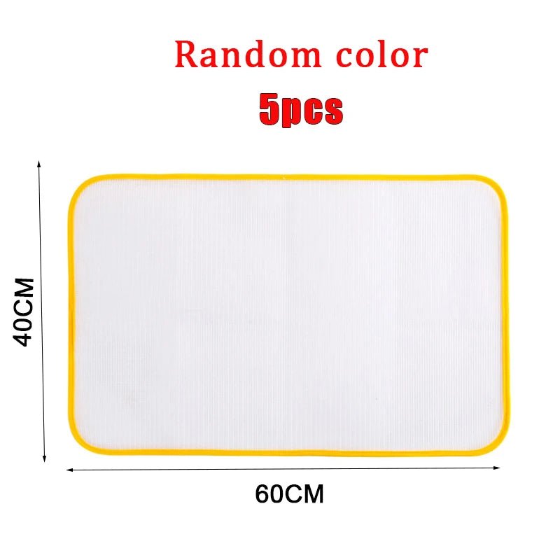 Clothes Ironing Protection Pad Cloth Protective Press Mesh Ironing Board Mat Insulation Against Random Colors Ironing Board Cove - Ammpoure