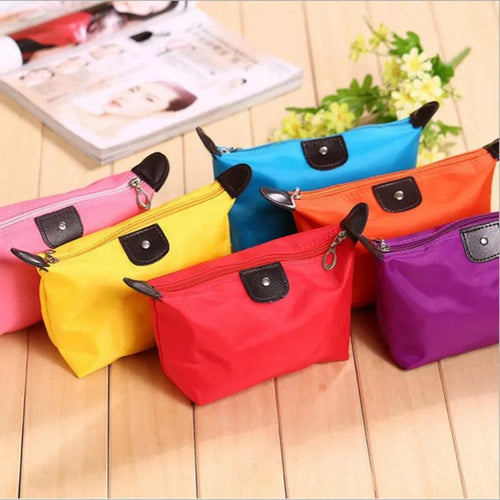 Cosmetic Bag For Women Colorful Waterproof Travel Dumpling Storage Bags Mini Cute Toiletry Makeup Portable Tote Bags Purses 2024 - Ammpoure Wellbeing 🇬🇧