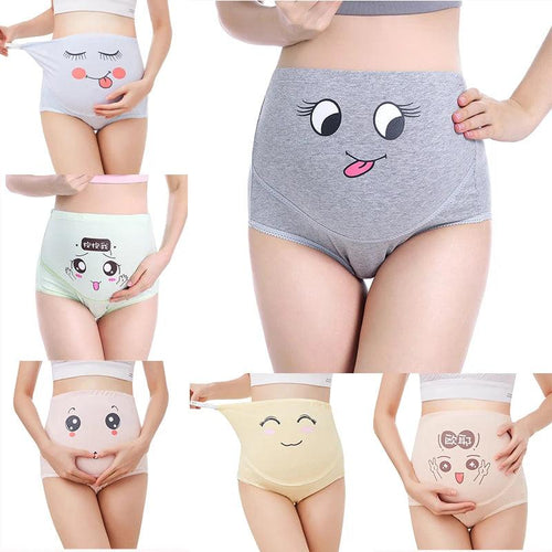 Cotton Panties For Pregnant Maternity Underwear Panty Clothes for Pregnant Women Pregnancy Brief High Waist Maternity Intimates - Ammpoure Wellbeing 🇬🇧