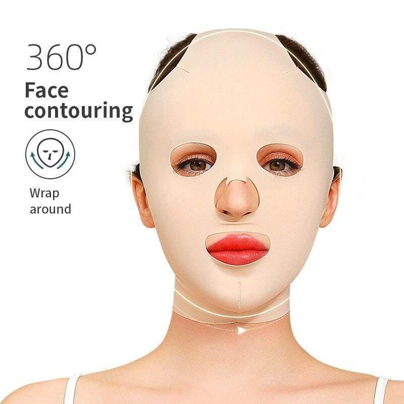 Deal: 3D Anti Wrinkle Mask + Face Slimming Bandage - Ammpoure