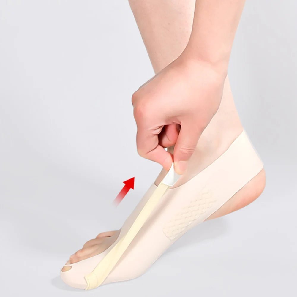 Deals: 1PC Big Toe Bunion Corrector Adjustable Orthopedic Socks Toes Separator + Bunion Splint Big Toe Straightener Corrector UK - Ammpoure