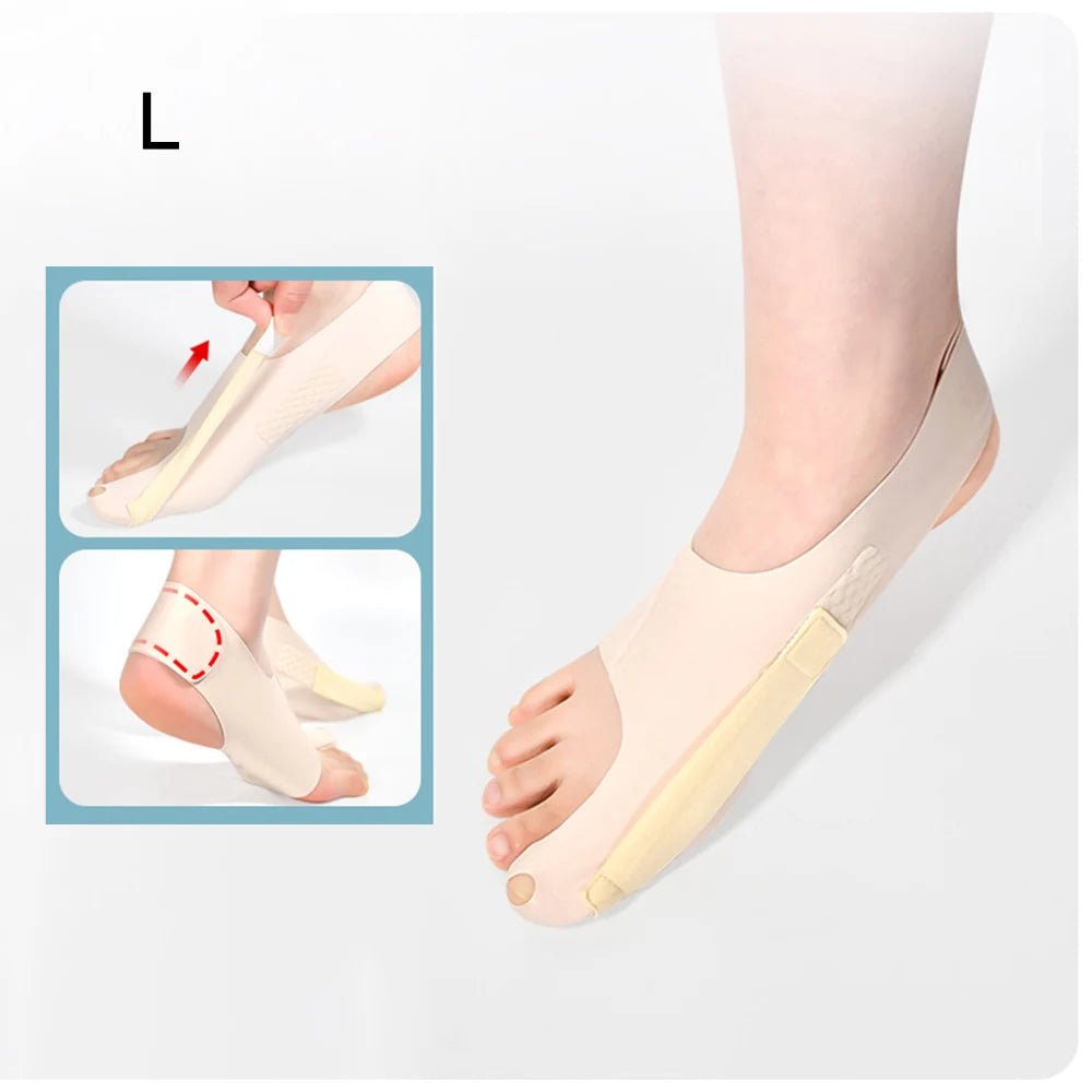 Deals: 1PC Big Toe Bunion Corrector Adjustable Orthopedic Socks Toes Separator + Bunion Splint Big Toe Straightener Corrector UK - Ammpoure