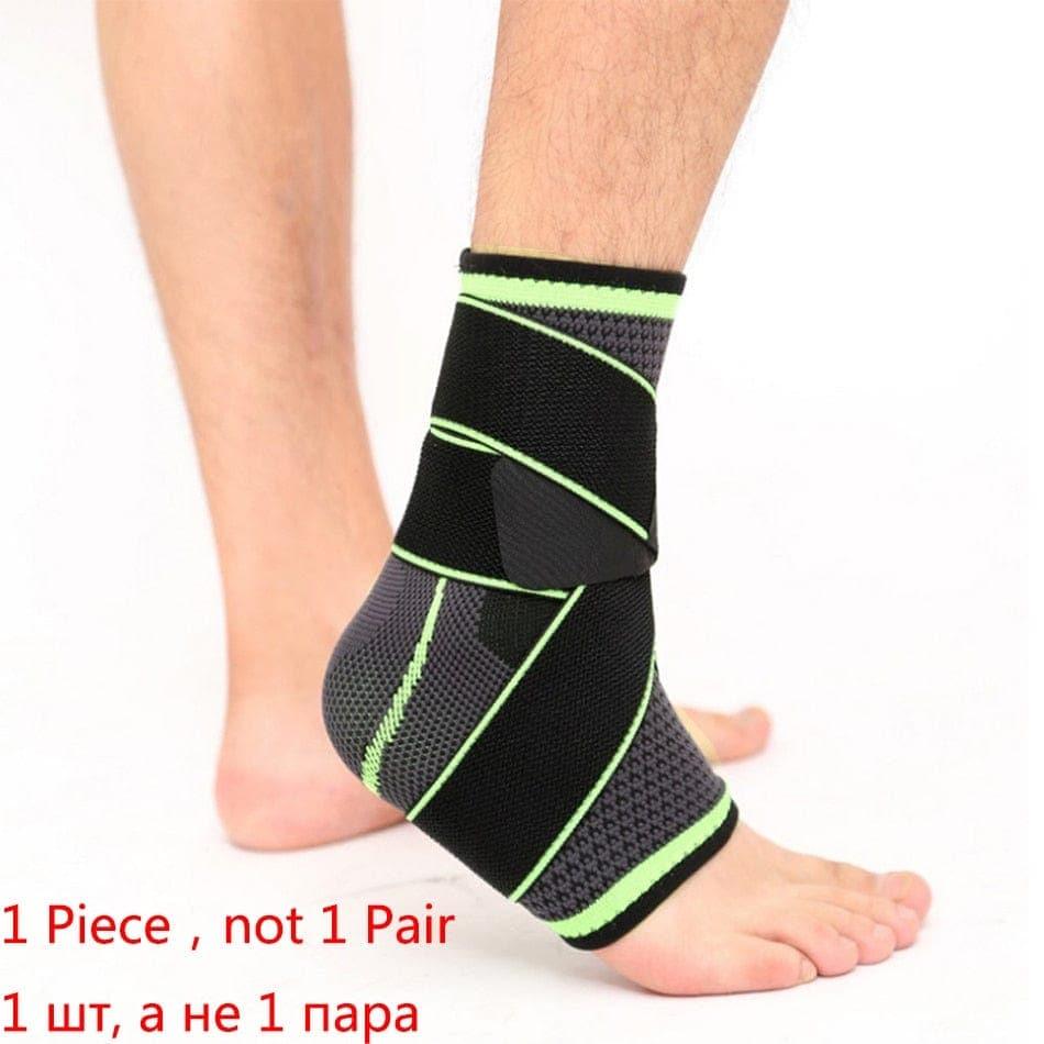 Deals: 2 Pieces Breathable Bandage Compression Sleeve Elbow Brace + Ankle brace for sprain strap bandage UK - Ammpoure