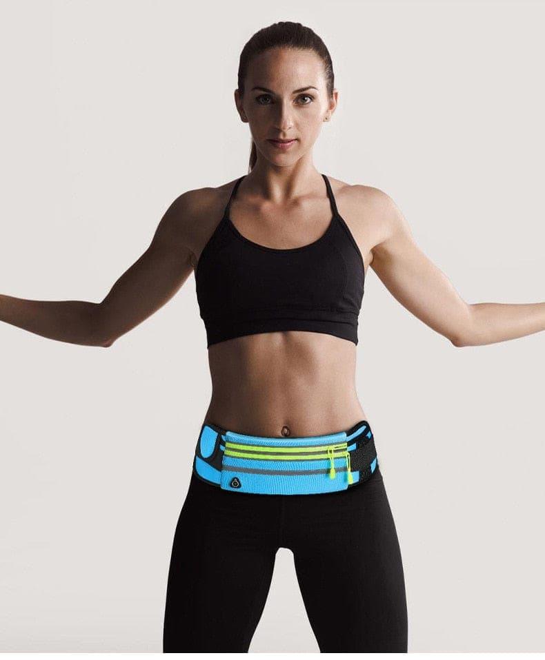 Deals: Adjustable Back Shoulder Posture Corrector Belt + Running waist bag for Men Women UK - Ammpoure