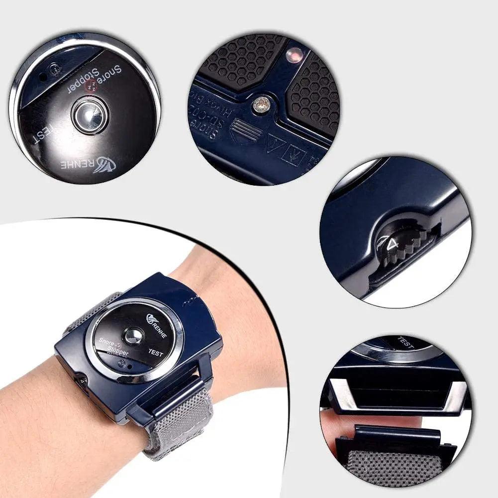 Deals: Anti Snore Wristband, Anti Snoring Devices+ Anti Snoring Chin Strap Belt Uk - Ammpoure
