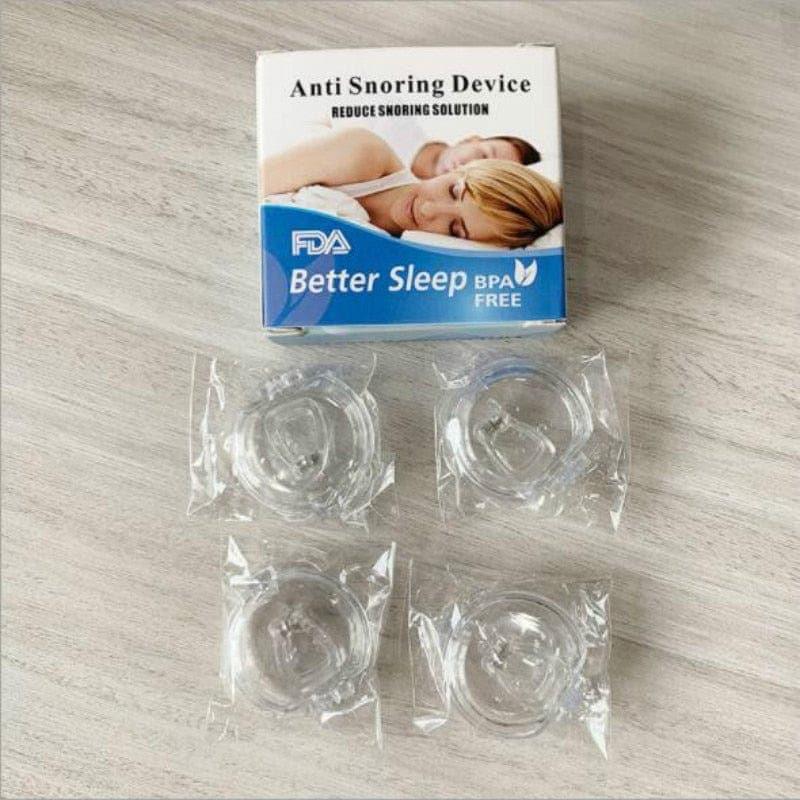 Deals: Anti Snoring Nasal Dilator Easy Breathe Silent Sleep + 1 PC Silicone Nose Clip Magnetic Anti Snore UK - Ammpoure