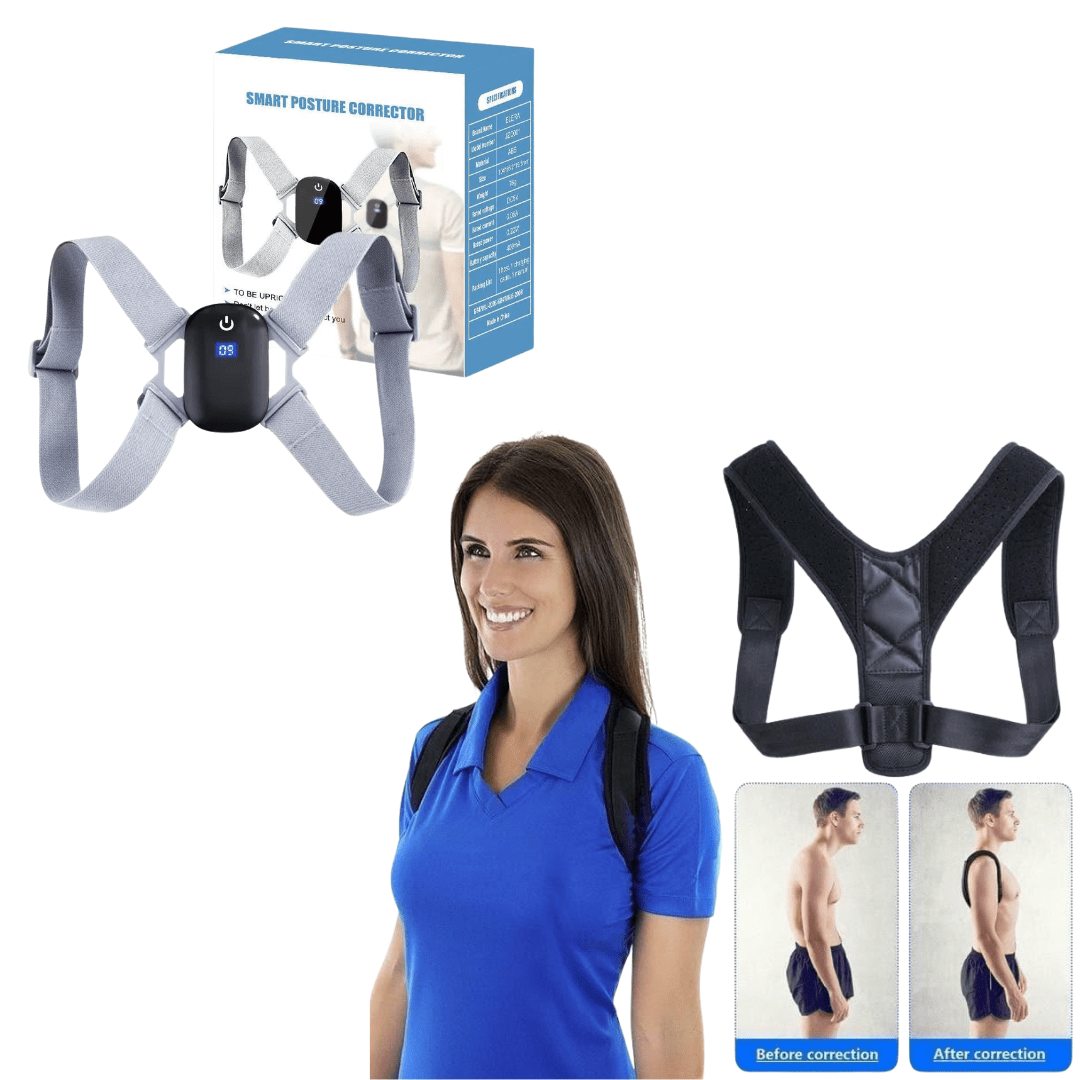 Deals: Posture Corrector Belt for Men and Women + Smart Posture Hunchback Back Smart Posture Corrector Device Uk - Ammpoure