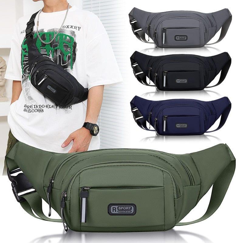 Deals: Ultrasonic Mosquito Repellent Bracelet - USB Charging Success + Waterproof Waist Bag Men Women Sports Mobile Phone Bag UK - Ammpoure