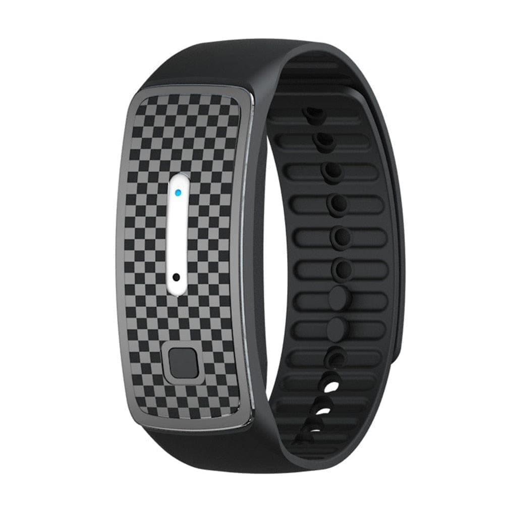 Deals: Ultrasonic Mosquito Repellent Bracelet - USB Charging Success + Waterproof Waist Bag Men Women Sports Mobile Phone Bag UK - Ammpoure