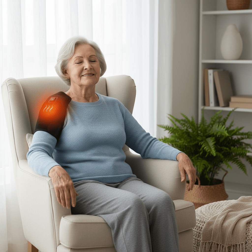 Discover Instant Relief with Our Heat Therapy Shoulder Brace UK - Ammpoure