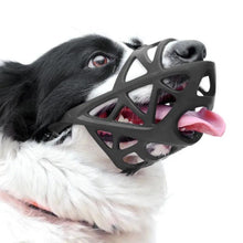 Load image into Gallery viewer, Dog Muzzle for Large Medium Small Dogs, Pet Basket Muzzles, Adjustable Dog muzzles for Grooming, Drinkable Sturdy Cage Muzzle - Ammpoure Wellbeing 🇬🇧
