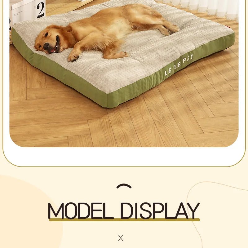 Dog Sleeping Bed USA Warm Soft Fleece Pet Blanket, Detachable Cat & Puppy Mat Cushion for Small, Medium & Large Dogs Pet Supplies - Ammpoure