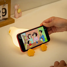 Load image into Gallery viewer, Duck Rechargeable LED Night Light Pat Silicone Lamp Bedside Cartoon Cute Children Nightlights for Home Room Decor Birthday Gift - Ammpoure Wellbeing
