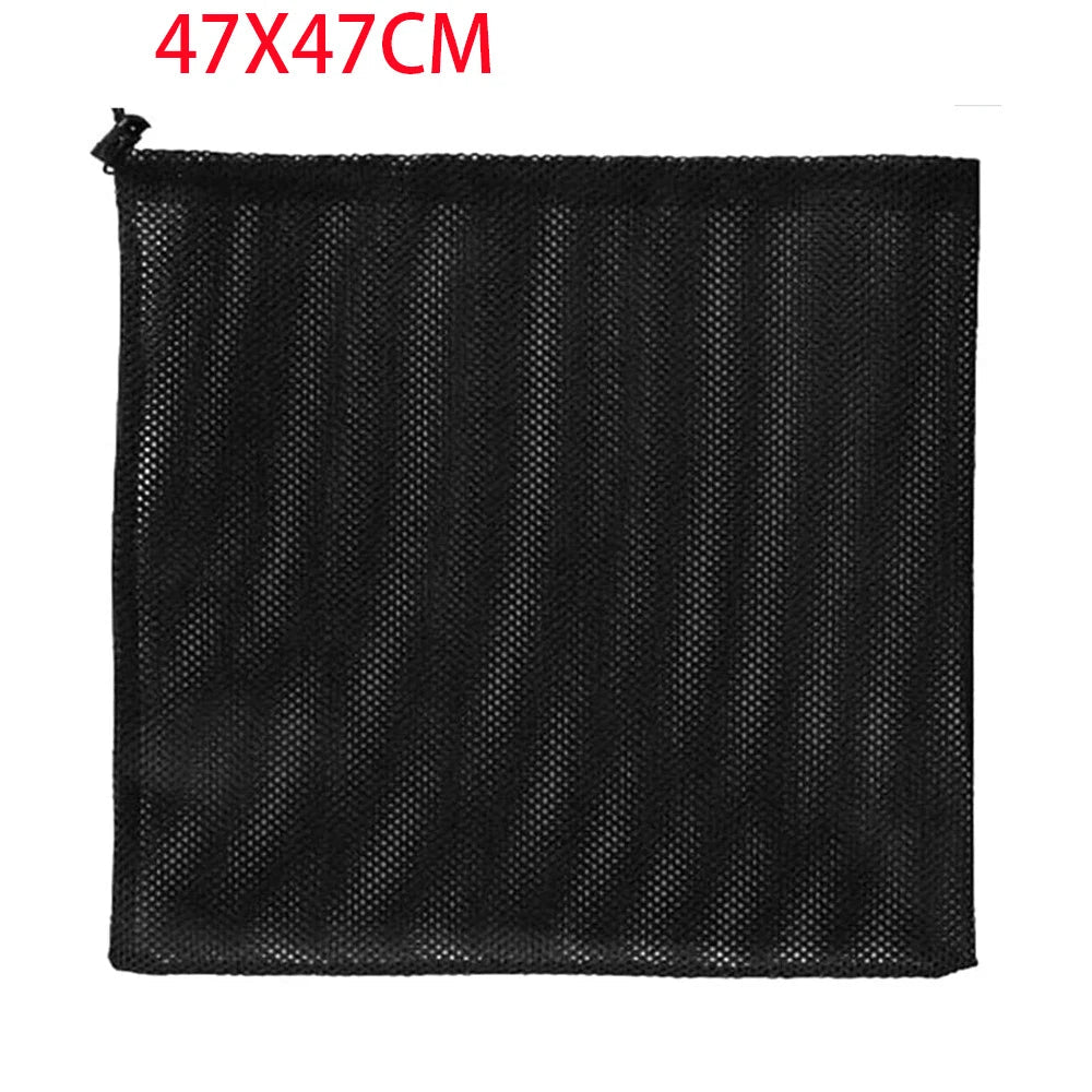 Durable Nylon Mesh Drawstring Bag Multi Purpose Outdoor Travel Stuff Sack Storage Bag Camping Bottle Pot Pan Carrier Pouch - Ammpoure
