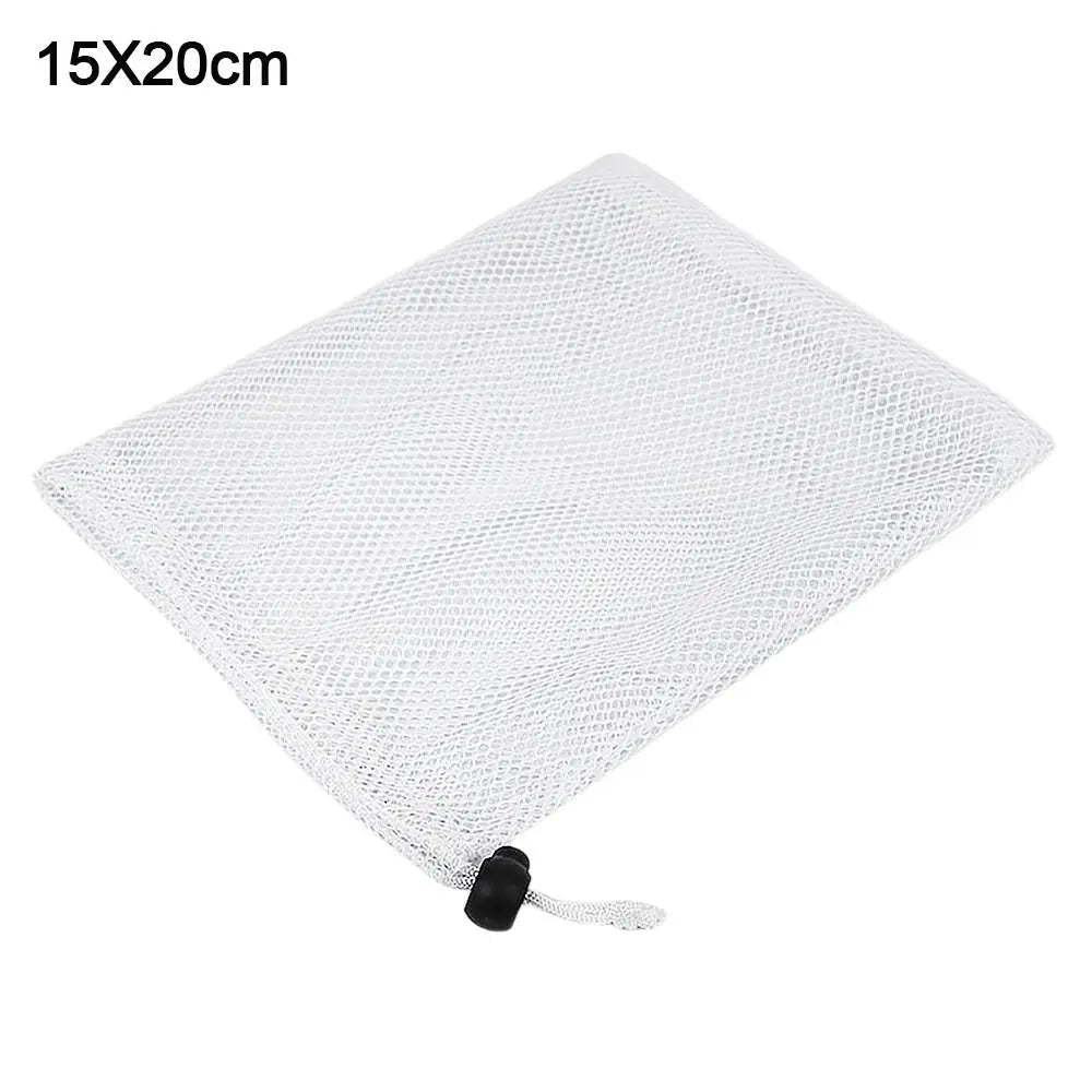 Durable Nylon Mesh Drawstring Bag Multi Purpose Outdoor Travel Stuff Sack Storage Bag Camping Bottle Pot Pan Carrier Pouch - Ammpoure