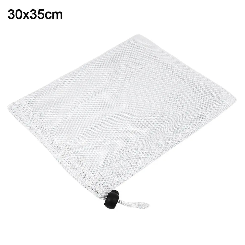 Durable Nylon Mesh Drawstring Bag Multi Purpose Outdoor Travel Stuff Sack Storage Bag Camping Bottle Pot Pan Carrier Pouch - Ammpoure