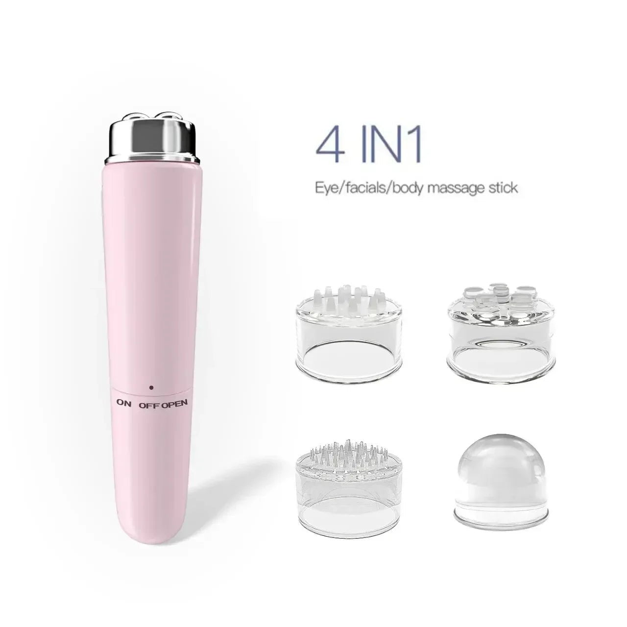 Electric Eye Massager with Micro - Vibration Tech Eye Face Beauty Relieving Eye Dark Circles Eyebags Eye Lifting Massage Device - Ammpoure