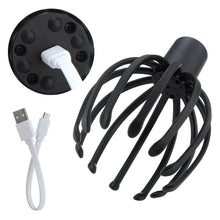Load image into Gallery viewer, Electric Octopus Claw Scalp Massager Stress Relief Therapeutic Head Scratcher Stress Relief and Hair Stimulation - Ammpoure Wellbeing 🇬🇧

