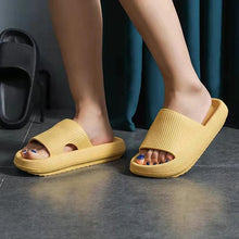 Load image into Gallery viewer, Fashion Women Summer Soft Slippers Thick Platform Bathroom Home Men Indoor Non-slip Anti-slip Female - Ammpoure Wellbeing 🇬🇧
