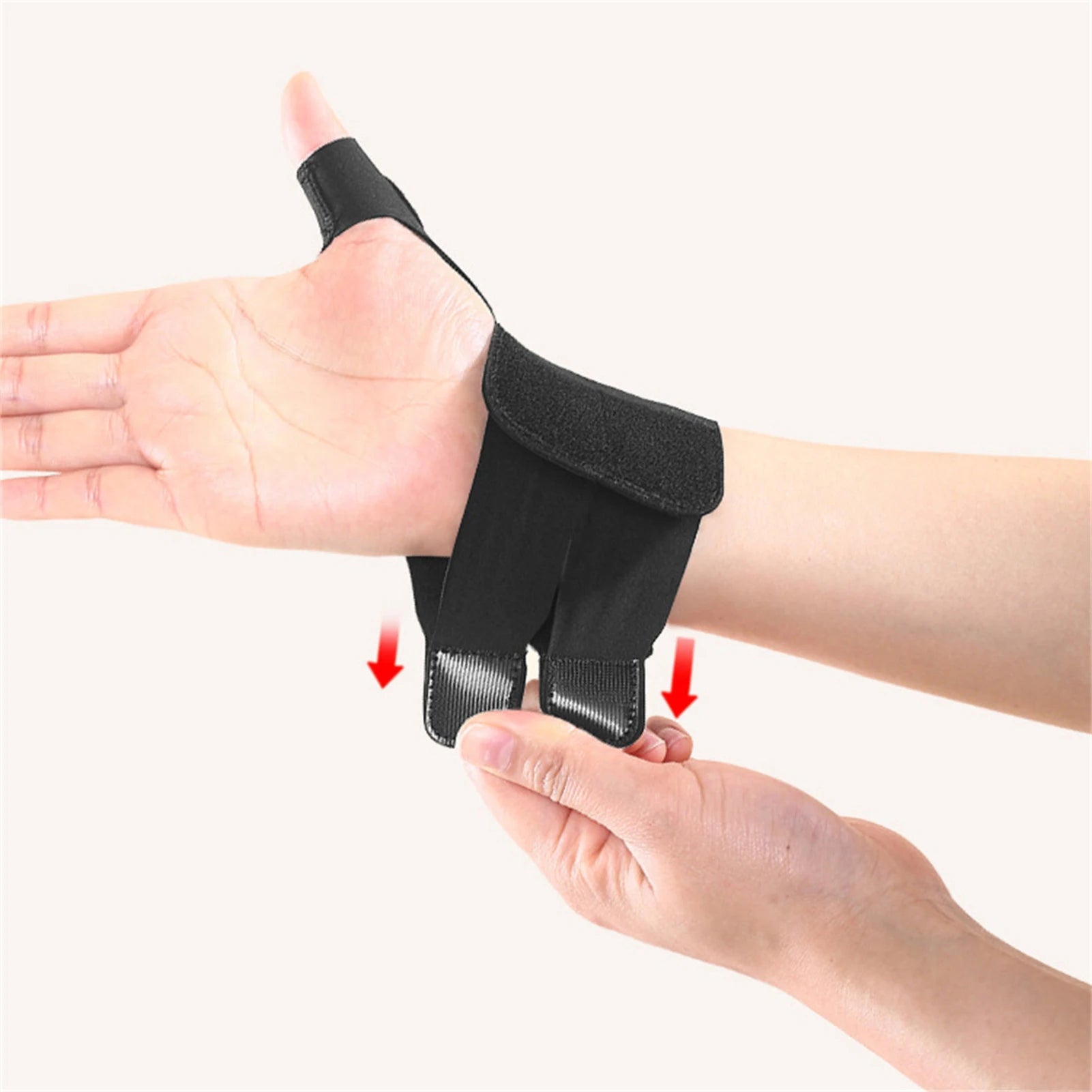 Finger Brace Training Splint Arthritis Pain Relief Protection Fixed Finger Brace Supportive Universal Thumb Tenosynovium Fixator - Ammpoure