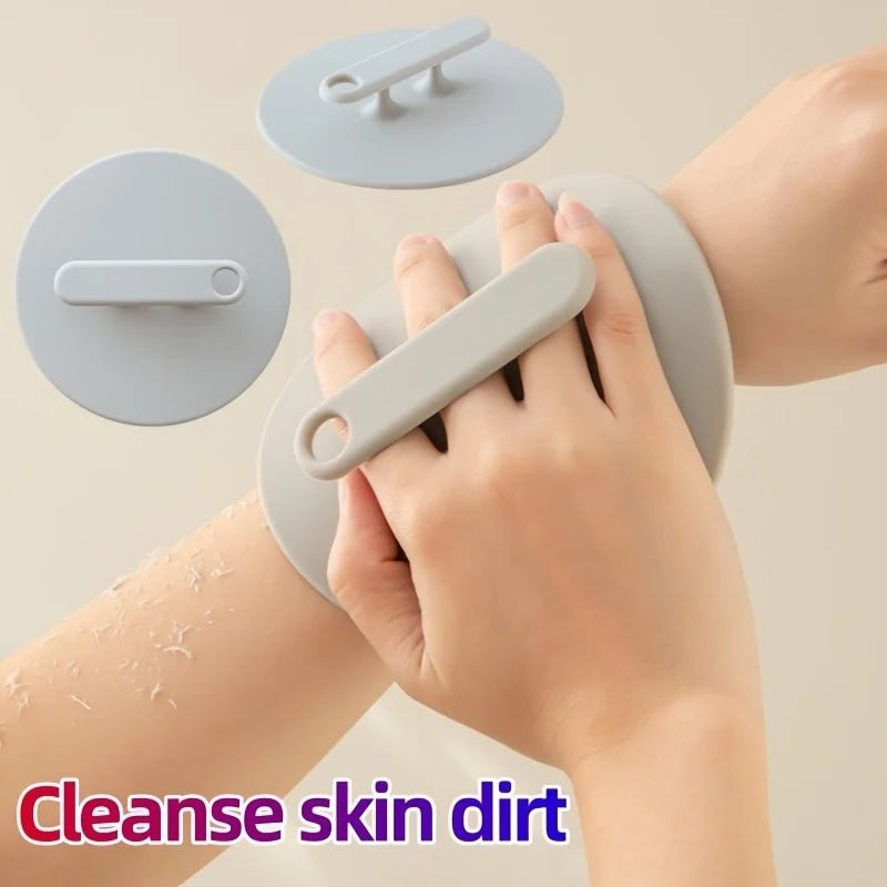 Finger-Design Silicone Shower Scrub Gloves USA Painless Exfoliating Dead-Skin & Mud Remover Body Bath Tool - Ammpoure