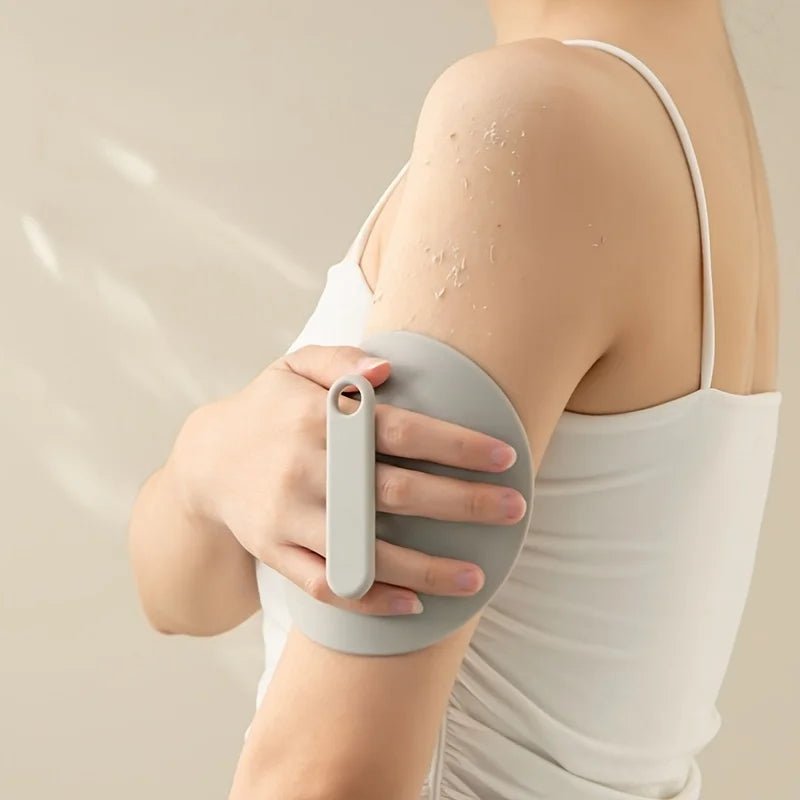 Finger-Design Silicone Shower Scrub Gloves USA Painless Exfoliating Dead-Skin & Mud Remover Body Bath Tool - Ammpoure