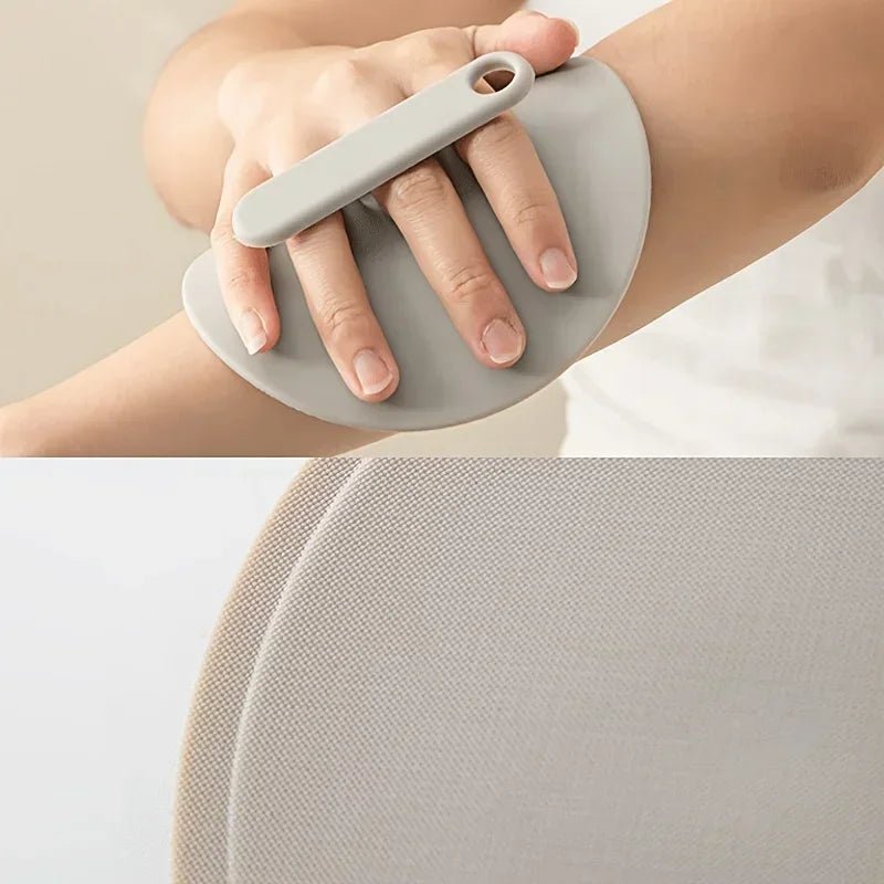Finger-Design Silicone Shower Scrub Gloves USA Painless Exfoliating Dead-Skin & Mud Remover Body Bath Tool - Ammpoure