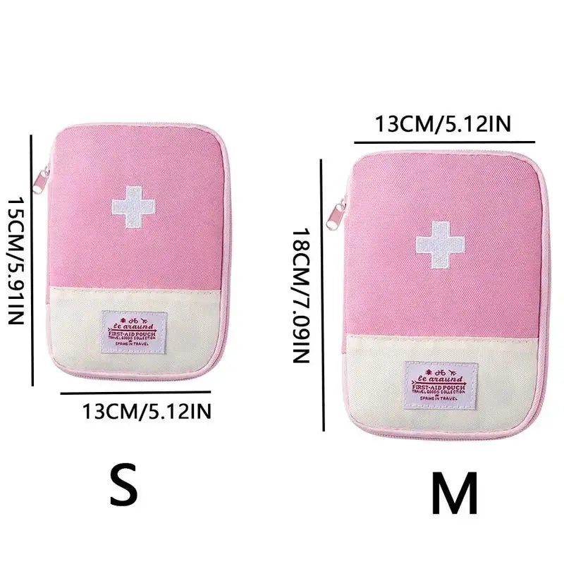 First Aid Kit Pouch Home Medicine Storage Bag Suitable For Outdoor Travel Medical Bag Home Rescue Emergency Survival Kit - Ammpoure