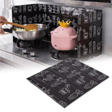 Load image into Gallery viewer, Foldable Kitchen Gas Stove Baffle Heat-resistant Plate Board Aluminum Oil Splash-proof Protection Screen Kitchen Accessories - Ammpoure Wellbeing 🇬🇧
