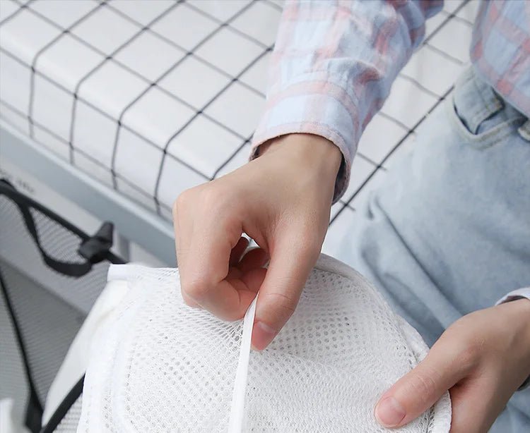 Foldable Wall Hanging USA Laundry Organizer Mesh Storage Bucket For Dirty Clothes Practical Household Bathroom Daily Tidying Accesso - Ammpoure