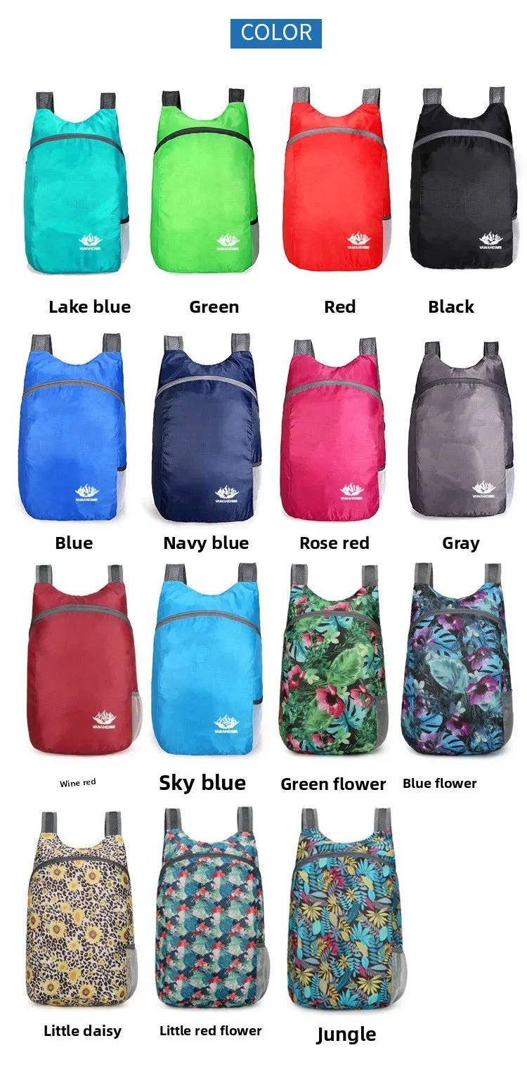 Folding Bag USA Travel Bag Backpack Outdoor Sports Backpack Skin Bag - Ammpoure