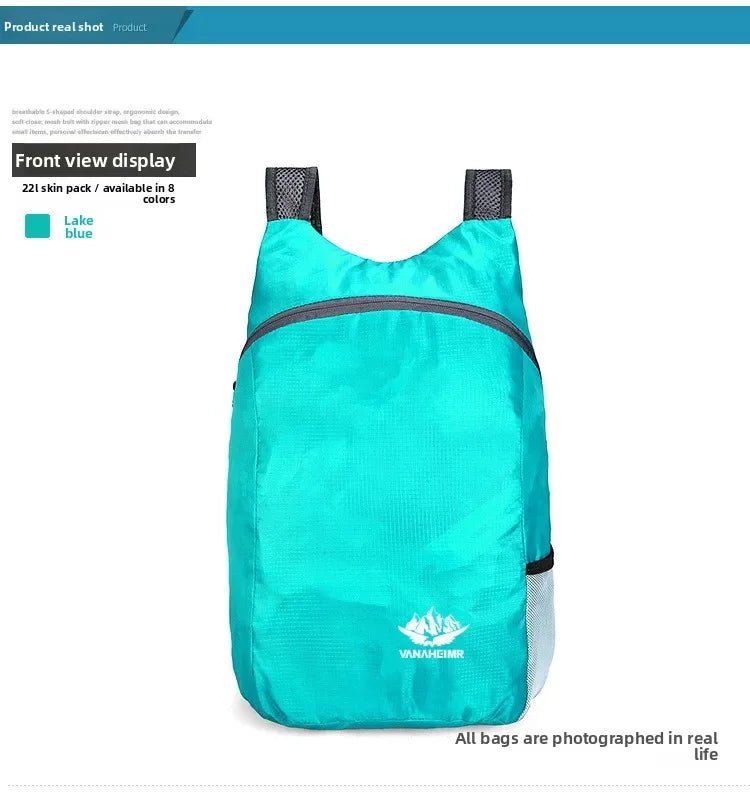 Folding Bag USA Travel Bag Backpack Outdoor Sports Backpack Skin Bag - Ammpoure