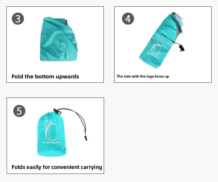 Folding Bag USA Travel Bag Backpack Outdoor Sports Backpack Skin Bag - Ammpoure