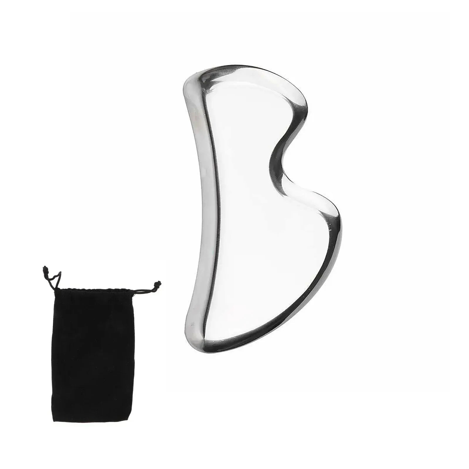 Gua Sha Tool Stainless Steel Muscle Full Body Skin Massage Tool Soft Tissue Myofascial Scraper Stuff Lymphatic Drainage Massager - Ammpoure