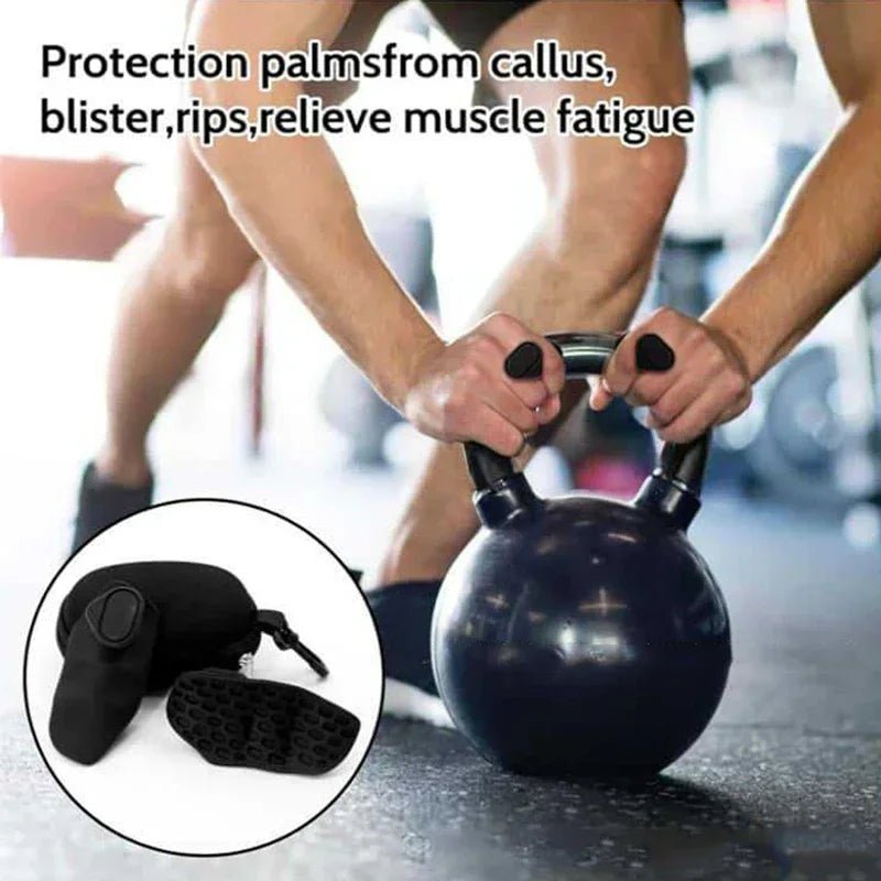 Gym Gloves Grip Strengthener Silicone Palm Grips Crosstraining Palm Grip Hand Protection for Gymnastics Weightlifting Exercise - Ammpoure