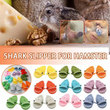 Load image into Gallery viewer, Hamster Costume Shoes Cute Shark Slippers Cosplay Suit Small Pet Fun Clothes Guinea Pigs Cosplay Assessories For Real Pets - Ammpoure Wellbeing
