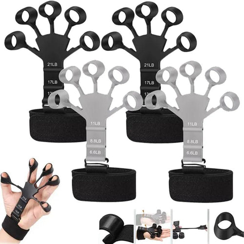 Hand Grip Strengthener Forearm Strength Sport Muscle Recovery Training Gripster Rehabilitation Accessories Expander Fitness Gym - Ammpoure Wellbeing 🇬🇧