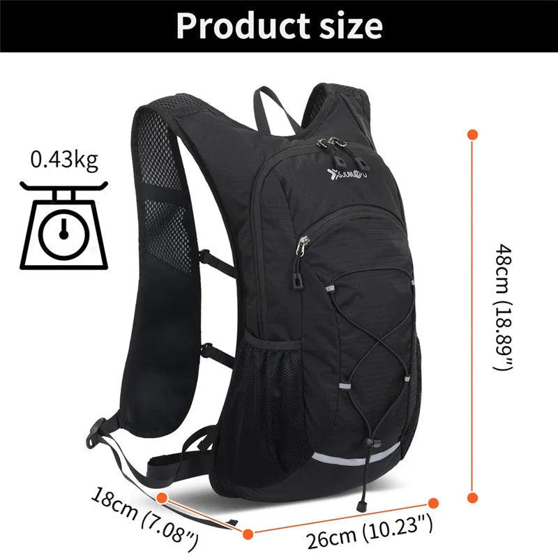 Hiking Backpack 18L Ultralight Travel Bag for Men Women Large Capacity Outdoor Sports Camping Climbing Hiking Cycling Backpack - Ammpoure