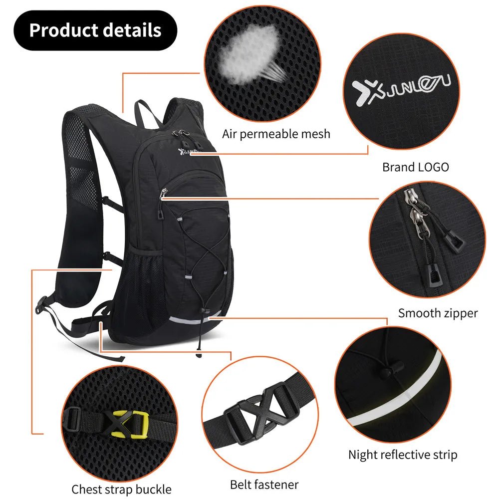 Hiking Backpack 18L Ultralight Travel Bag for Men Women Large Capacity Outdoor Sports Camping Climbing Hiking Cycling Backpack - Ammpoure
