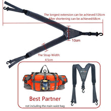 Load image into Gallery viewer, Hiking Strap Outdoor Camping Accessories Ergonomics Back Bear Polyamide Breathable Straps for Running Adjustable Buckle - Ammpoure Wellbeing 🇬🇧
