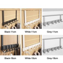 Load image into Gallery viewer, Hooks Over The Door 6 Hooks Clothes Coat Hat Towel Hanger Home Bathroom Organizer Rack Kitchen Accessories Holder - Ammpoure Wellbeing
