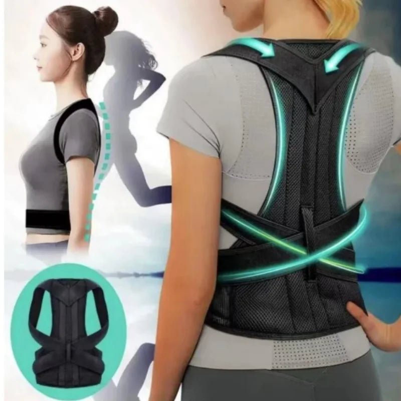 Humpback Posture Corrector, Scoliosis Corrector, Student Posture Trainer for Humpback Prevention, Unisex Sitting Posture Correct - Ammpoure