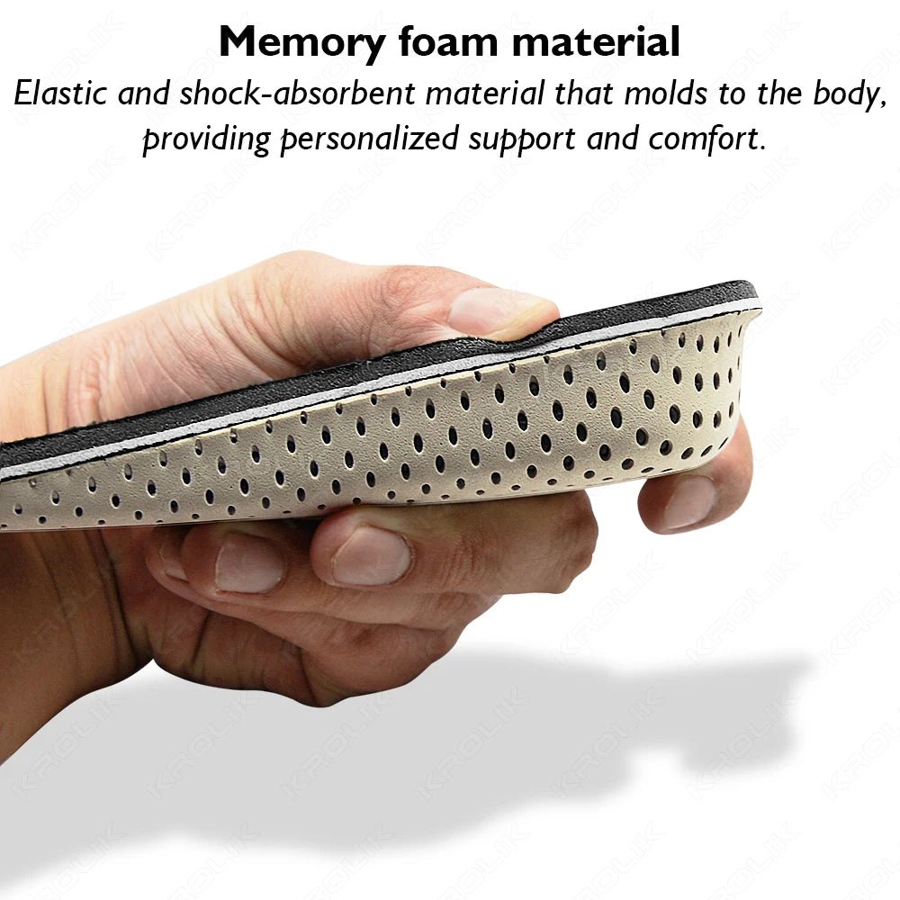 Invisible Height Increase Insoles USA Men & Women EVA Memory Foam Heel Lifting 2/3/4/5CM Taller Cushion Heightening Shoe Pads - Ammpoure
