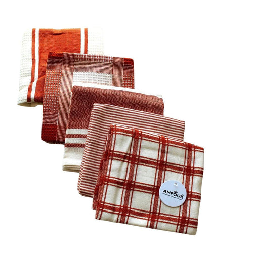 Kitchen Tea Towels, Pack of 2,3,4,5 - Ammpoure Wellbeing 🇬🇧