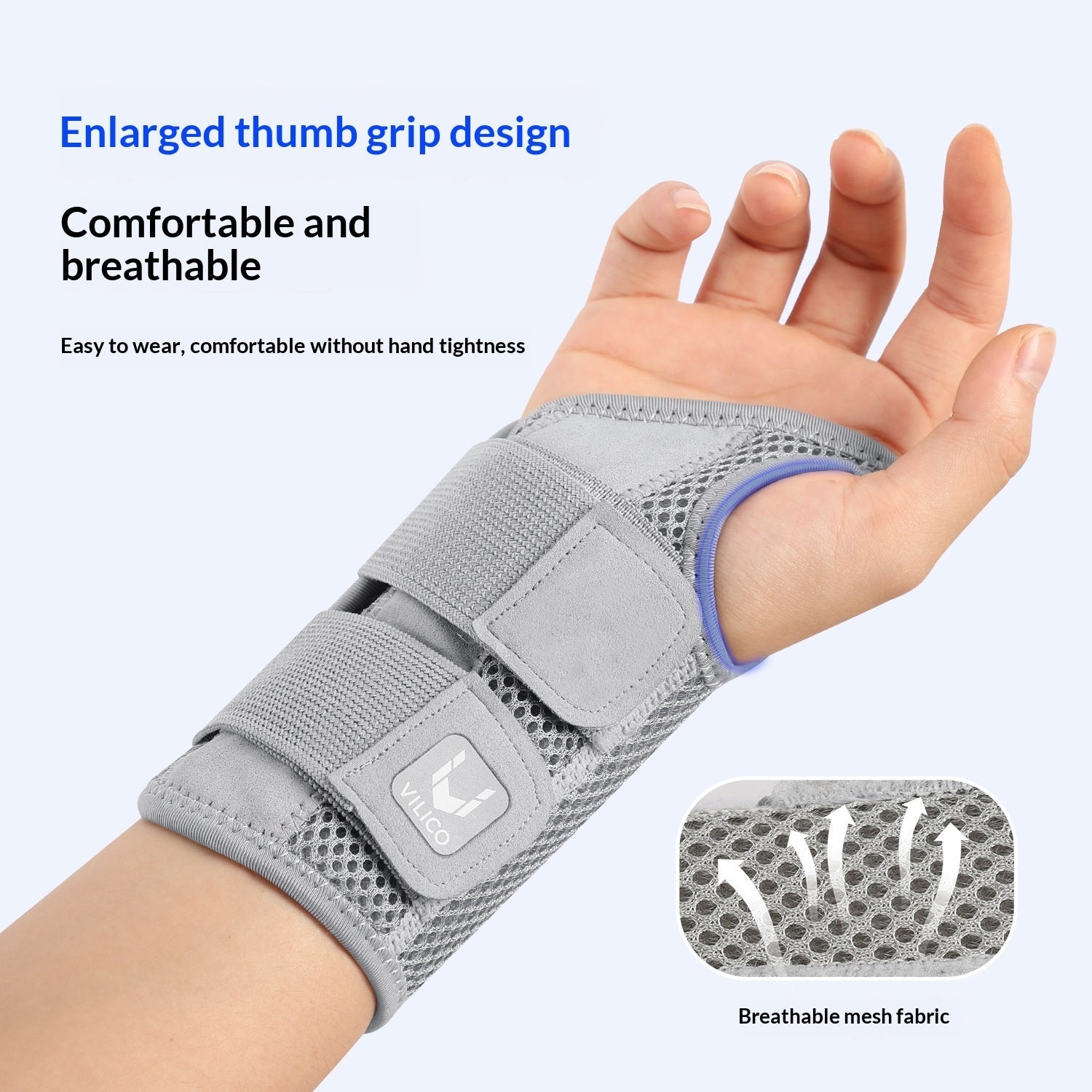 Knuckle Pain Double Strap Wrist Brace - Ammpoure