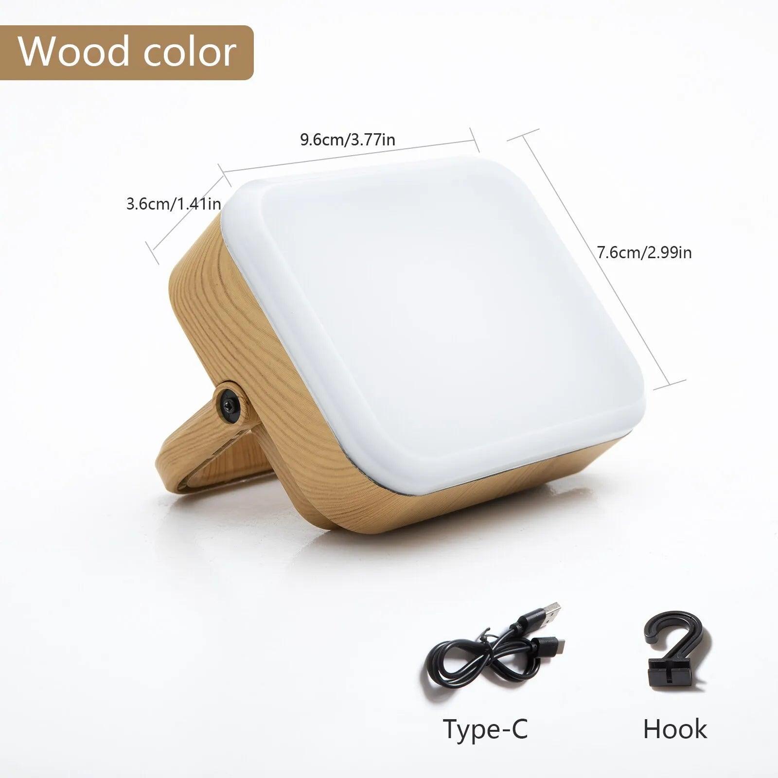 LED Camping Light USB Charging Portable Tent Lantern Emergency Flashlight Night Fourth Gear Dimming Outdoor Hiking - Ammpoure Wellbeing