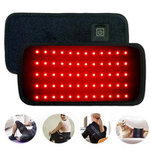 Load image into Gallery viewer, LED Red Light Therapy Belt for Pain Relief 660nm 850nm Red Infrared Light Pad for Waist,Back,Abdomen,Knees,Wrists Joints Muscle - Ammpoure Wellbeing 🇬🇧
