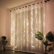 Load image into Gallery viewer, Lights Curtain Garland Merry Christmas Decorations For Home Christmas Ornaments Xmas Gifts Navidad 2024 New Year Decor - Ammpoure Wellbeing
