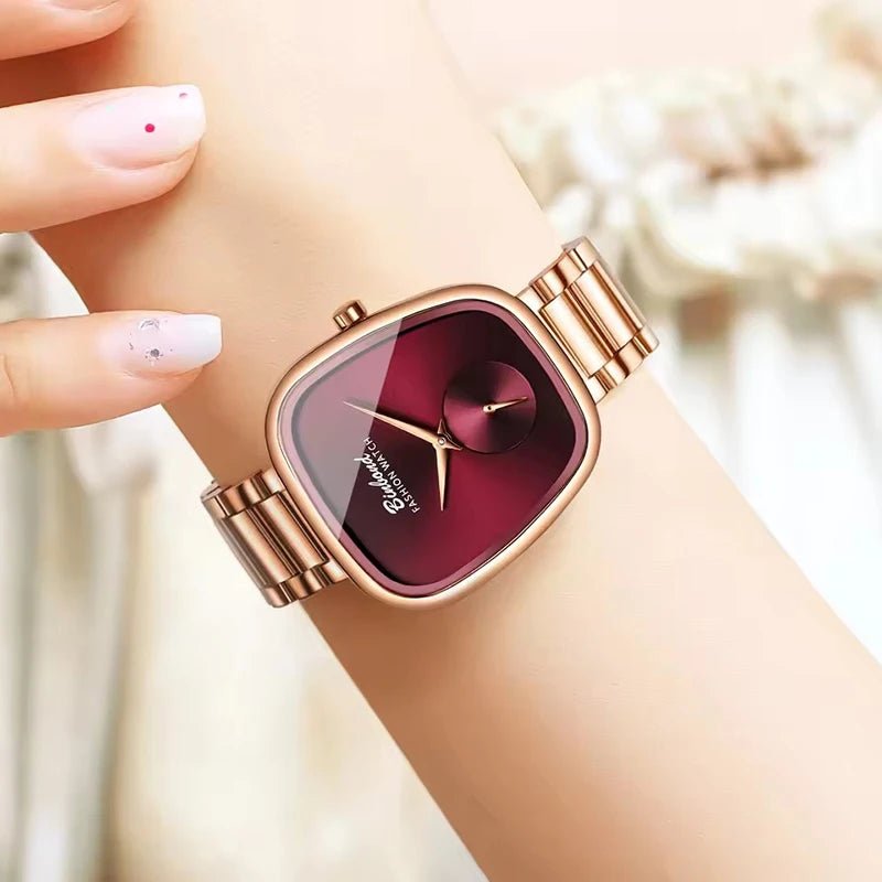 Luxury Fashion Women's Watch Waterproof Stainless Steel Women's Watch Simple High Quality Quartz Watch watches for woman - Ammpoure
