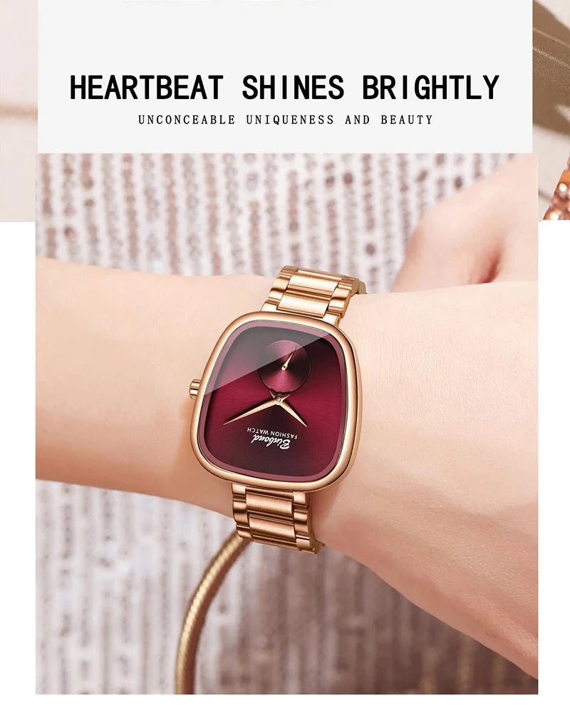 Luxury Fashion Women's Watch Waterproof Stainless Steel Women's Watch Simple High Quality Quartz Watch watches for woman - Ammpoure